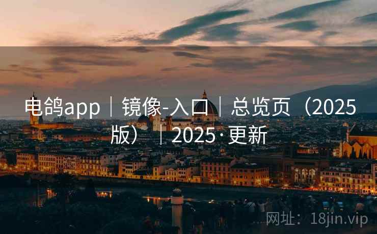 电鸽app｜镜像-入口｜总览页（2025版）｜2025·更新